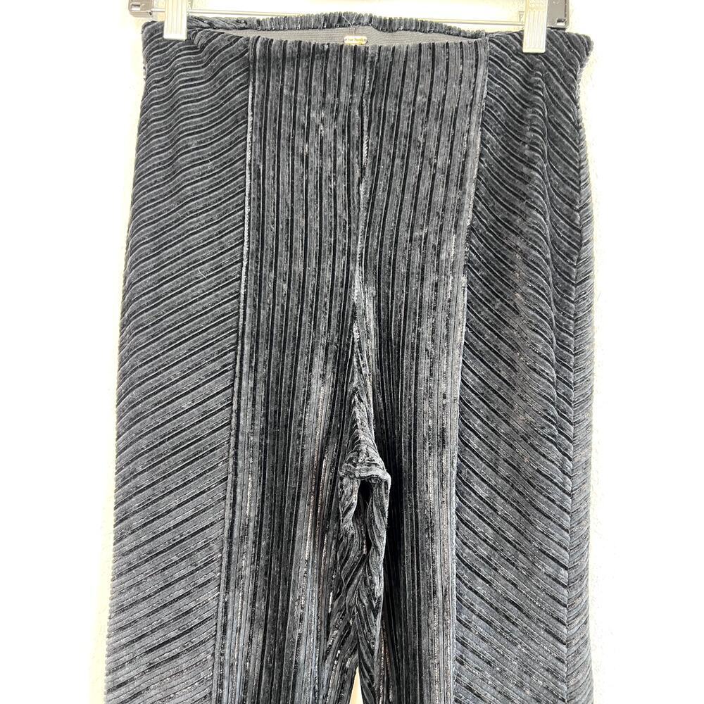 Chic Free People Penny Velvet Flare Pull-On Pants L - Picture 3 of 12